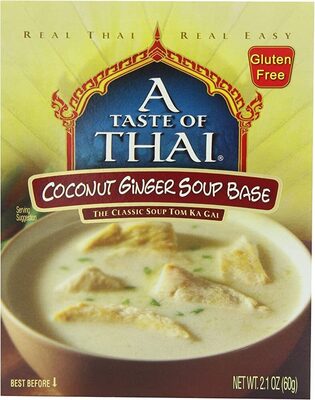 A Taste Of Thai, Coconut Ginger Soup Base
