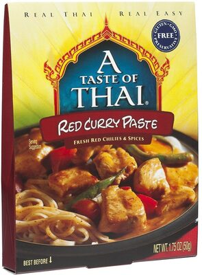 A Taste Of Thai, Red Curry Paste