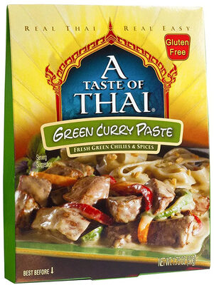 A Taste Of Thai, Green Curry Paste