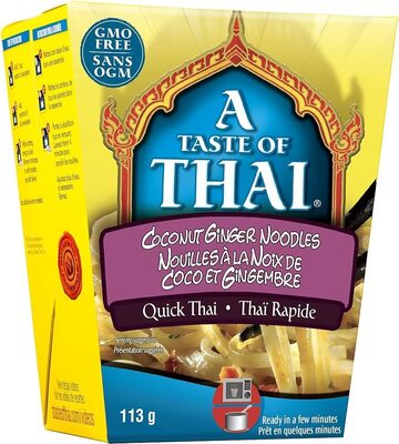 Coconut Ginger Noodles, Coconut Ginger