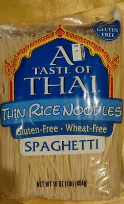 Thin Rice Noodles, Spaghetti