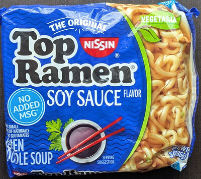 The Original Soy Sauce Flavor Ramen Noodle Soup, Soy Sauce