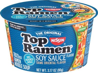 Soy Sauce Flavor Ramen Noodle Soup, Soy Sauce