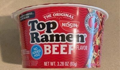 Beef Flavor Ramen Noodle Soup, Beef