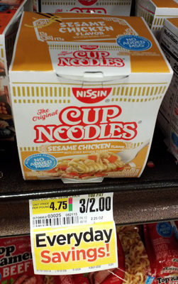The Original Sesame Chicken Flavor Ramen Noodle Soup, Sesame Chicken