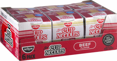 Beef Flavor Ramen Noodle Soup, Beef