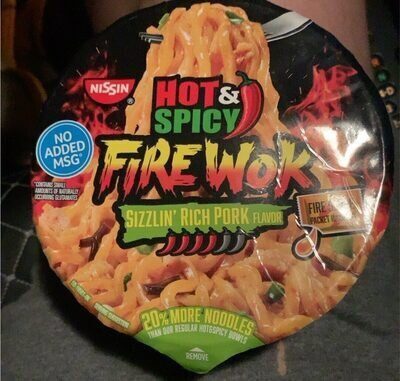 Sizzlin' Rich Pork Hot & Spicy Fire Wok, Sizzlin' Rich Pork