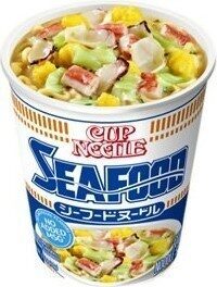 Seafood Ramen Noodle Soup, Seafood