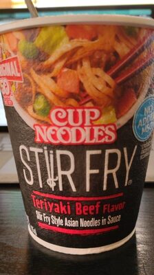 Teriyaki Beef Stir Fry Style Asian Noodles In Sauce, Teriyaki Beef