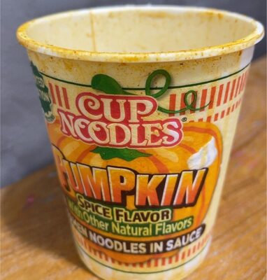 Pumpkin Spice Flavor In Sauce Ramen Noodles