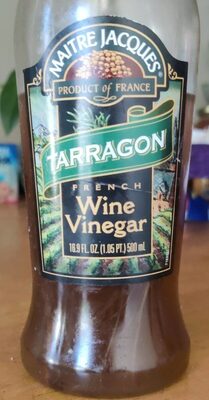 Maitre Jacques, Tarrogon, French Wine Vinegar