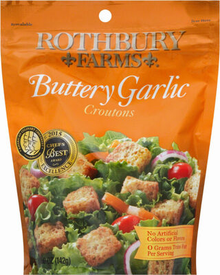 Buttery Garlic Croutons, Buttery Garlic