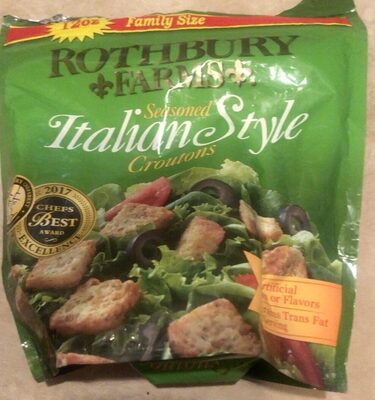 Seasoned Italian Style Croutons, Italian Style