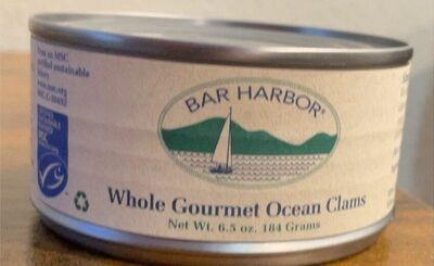 Whole Gourmet Ocean Clams