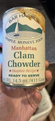 Manhattan Style Clam Chowder