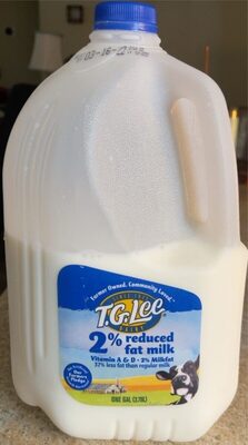 2% Reduced Fat Milk