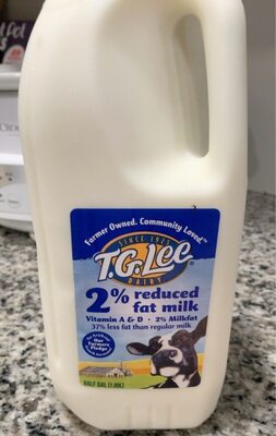 2% Reduced Fat Milk