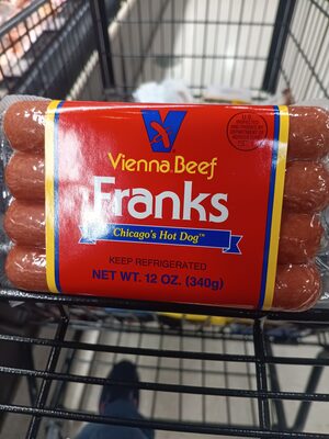 Franks Chicago's Hot Dog, Beef