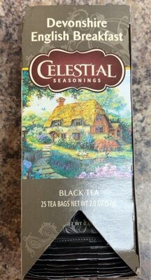 Devonshire English Breakfast Black Tea Bags, Devonshire English Breakfast