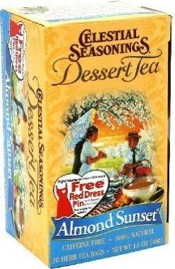 Almond Sunset Caffeine Free Herbal Tea Bags, Almond Sunset