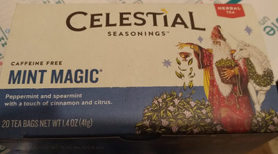 Mint Magic Caffeine Free Herbal Tea Bags, Mint Magic