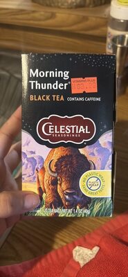 Morning Thunder With Energizing Mate Black Tea Bags, Morning Thunder
