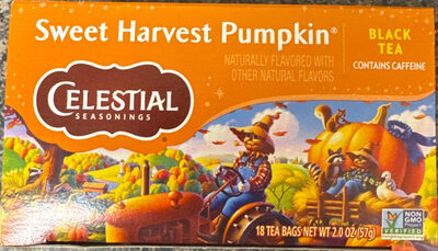 Sweet Harvest Pumpkin Black Tea Bags, Sweet Harvest Pumpkin