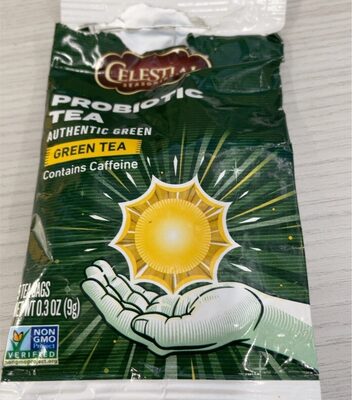 Probiotic Authentic Green Tea Bags