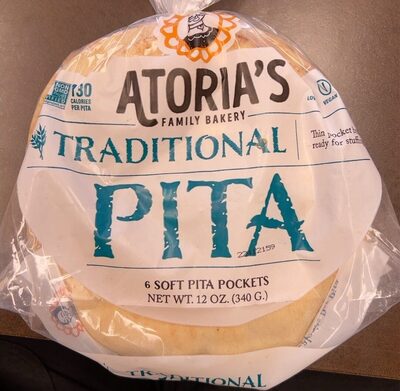 Traditional Pita Bread, Traditional
