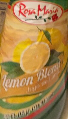 Rosa Maria Lemon Blend, 32 Fl Oz, Lemon