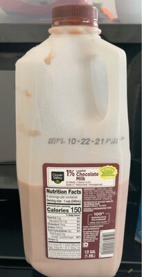 Chocolate 1% Lowfat Milk, Chocolate