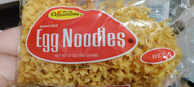 Columbia, Enriched Egg Noodles