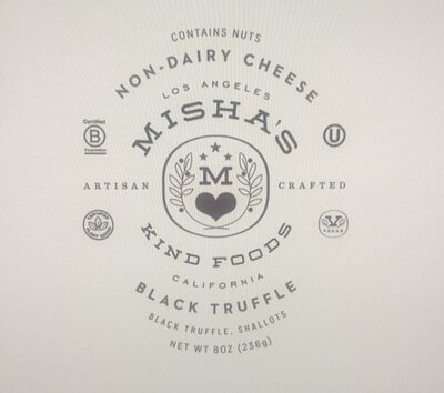 Non-Dairy Cheese Black Truffle