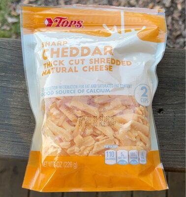 Sharp Cheddar Shredded Cheese, Sharp Cheddar