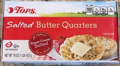 Salted Butter Quarters, Salted