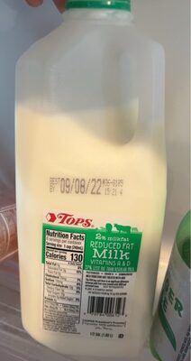 2% Reduced Fat Milk