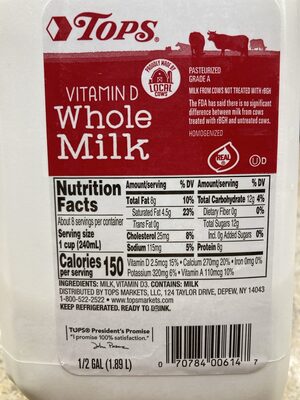 Vitamin D Whole Milk