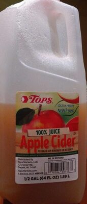 Apple Cider 100% Juice, Apple Cider