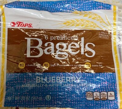 Blueberry Flavored Bagels, Blueberry