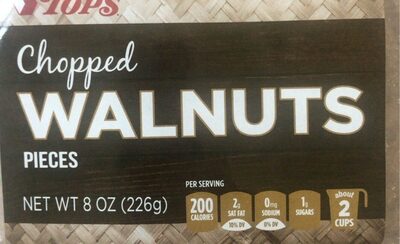 Chopped Walnuts Pieces