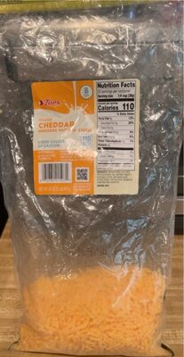 Sharp Cheddar Shredded Cheese, Sharp Cheddar
