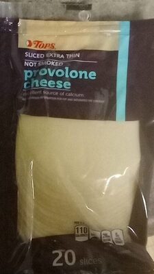 Provolone Extra Thin Sliced Cheese, Provolone