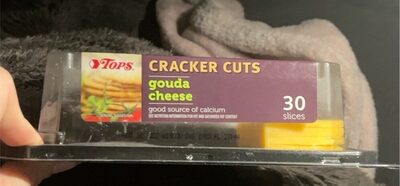 Gouda Cracker Cuts Cheese Slices, Gouda
