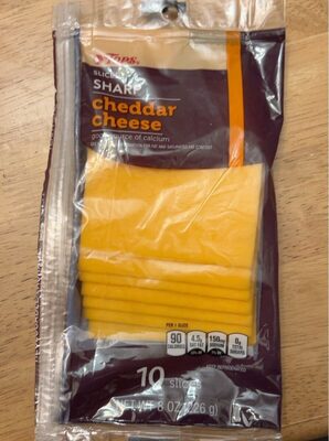 Sharp Cheddar Sliced Cheese, Sharp Cheddar