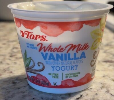 Vanilla Blended Whole Milk Yogurt, Vanilla