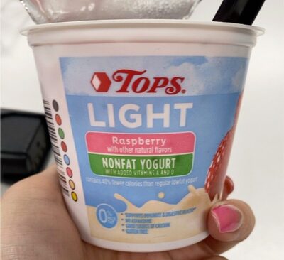 Raspberry Light Nonfat Yogurt, Raspberry