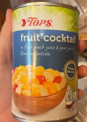 Fruit Cocktail In A Blend Of Peach Juice & Pear Juice From Concentrate