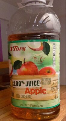 100% Apple Juice From Concentrate, Apple