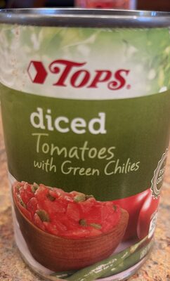 Diced Tomatoes With Green Chilies, Green Chilies