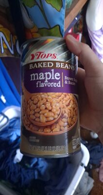 Maple Flavored Brown Sugar & Bacon Baked Beans, Maple